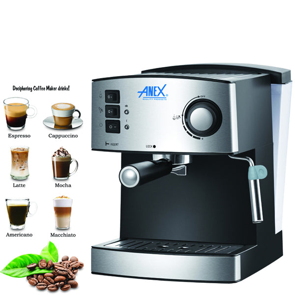 Anex Espresso Coffee Maker AG-825