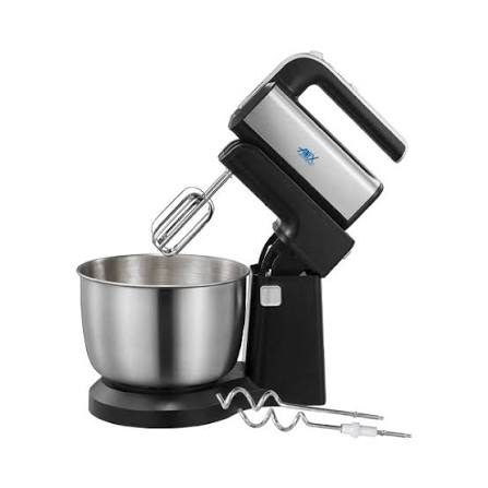 Anex AG-822 Deluxe Stand Mixer with Bowl – 450W, 5-Speed, 3.5L Rotating Bowl, 2 Years Warranty