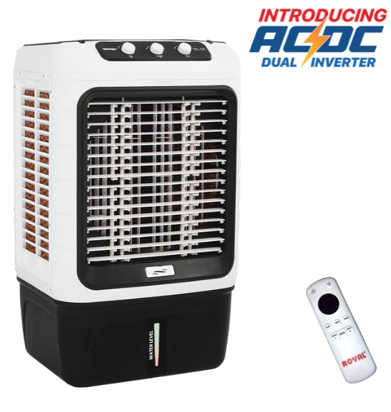 Royal Room Cooler RAC-4700 AC/DC – 80L, 450mm Fan, Dual Power Mode